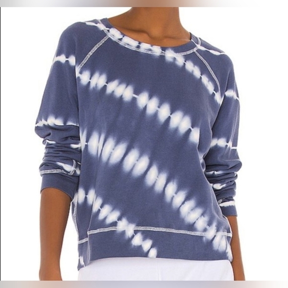 Rails Theo Sweatshirt in Sapphire Tie Dye Size M - Picture 12 of 14